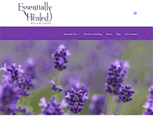 Tablet Screenshot of essentiallyhealed.com